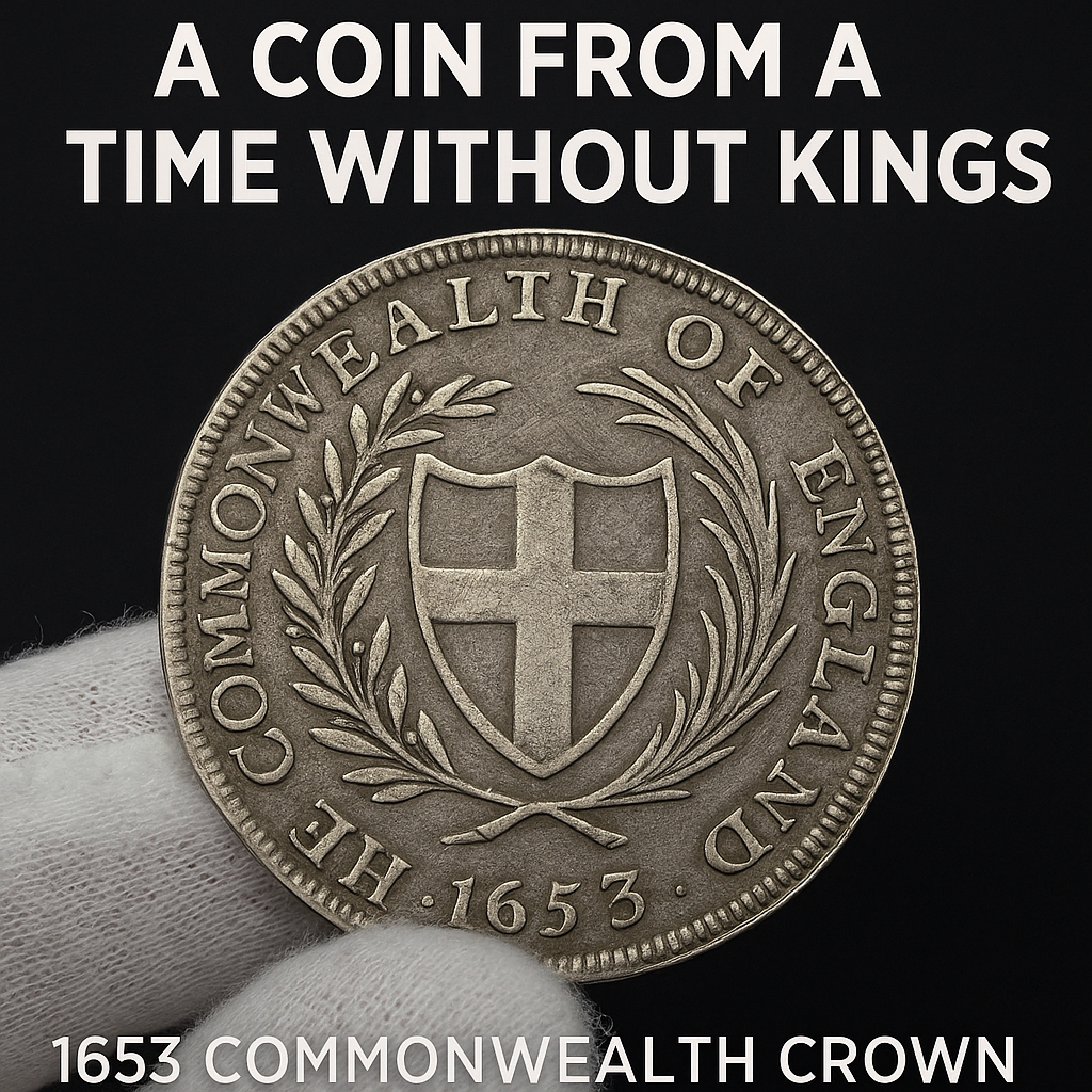 A Crown Without a King: The Fascinating Story Behind the 1653 Commonwealth Silver Crown