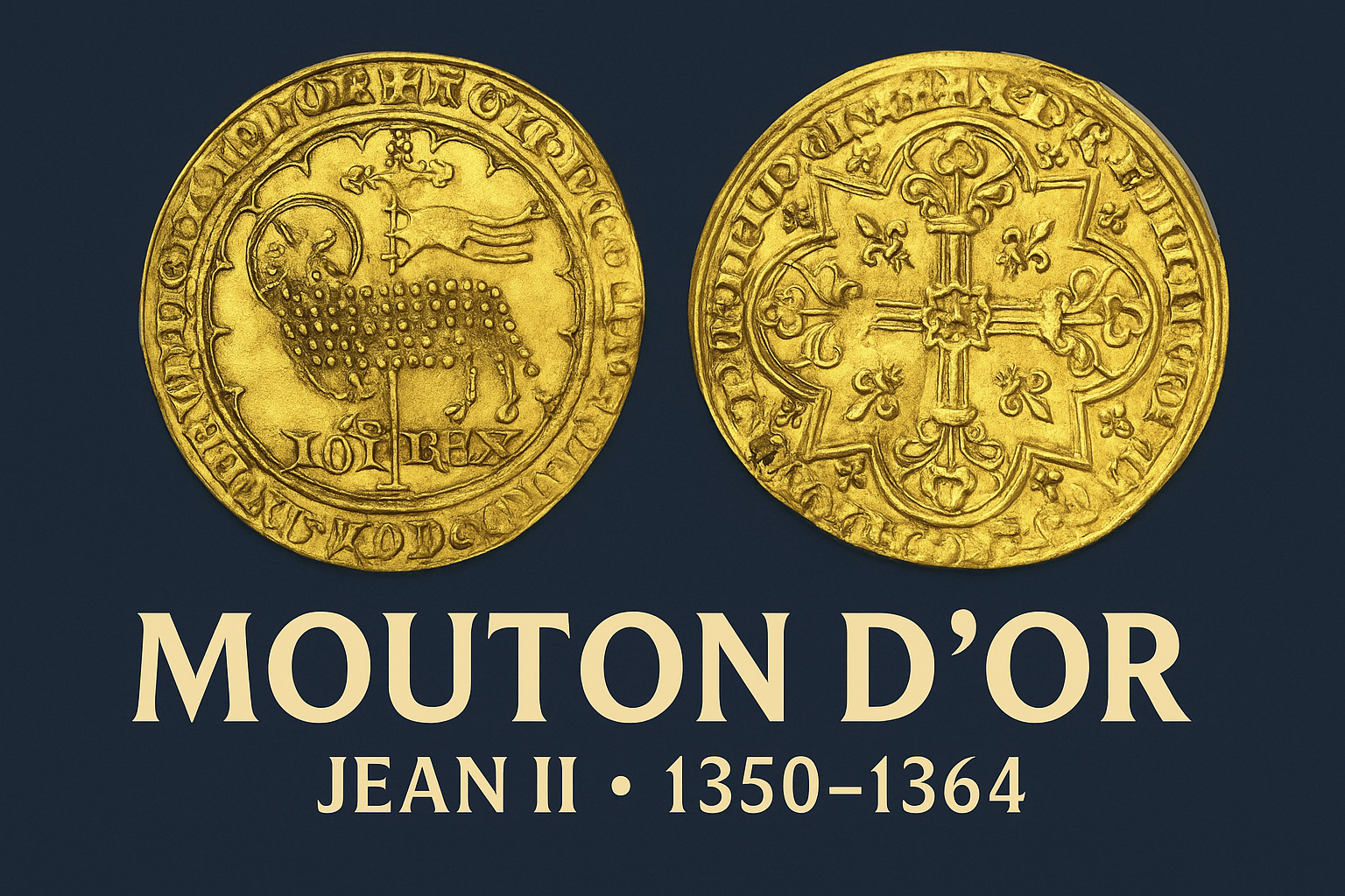 The Golden Lamb of France: A Timeless Treasure from the Age of Chivalry