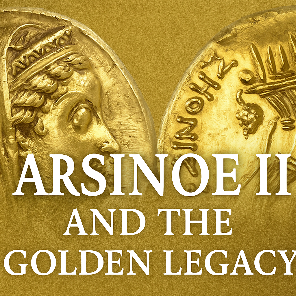Arsinoe II and the Golden Legacy of the Ptolemaic Empire: A Look at the Rare AV Octodrachm