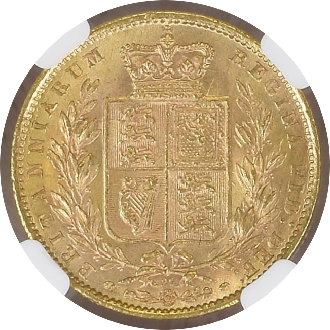 1871 G.BRITAIN SHIELD 1SOV