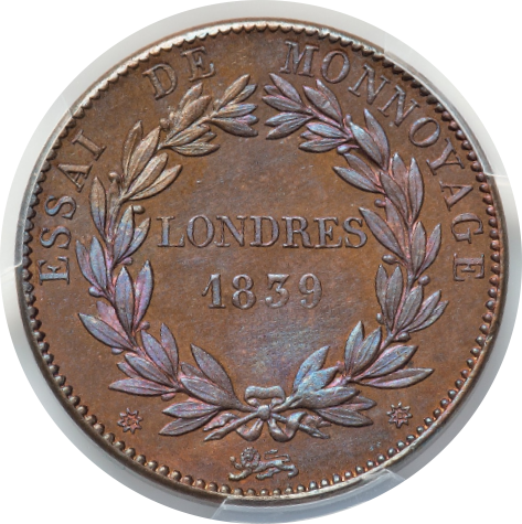 1839 P(Dec) Maz-1139 Essai, BN