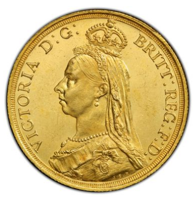 1887 £2 S-3865 (Regular Strike) image